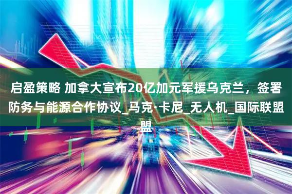 启盈策略 加拿大宣布20亿加元军援乌克兰，签署防务与能源合作协议_马克·卡尼_无人机_国际联盟